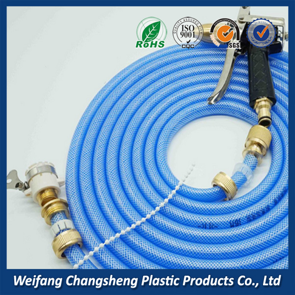 pvc fiber strengthened clear pipe